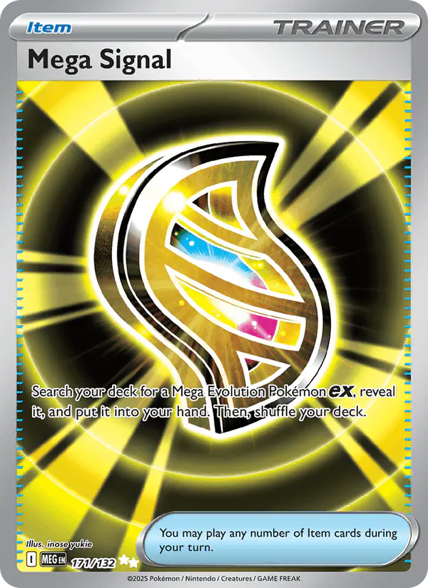 Carta Mega Signal 171/132 de Mega Evolution
