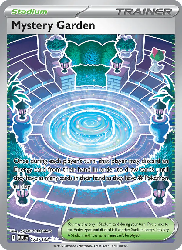 Carta Mystery Garden 172/132 de Mega Evolution