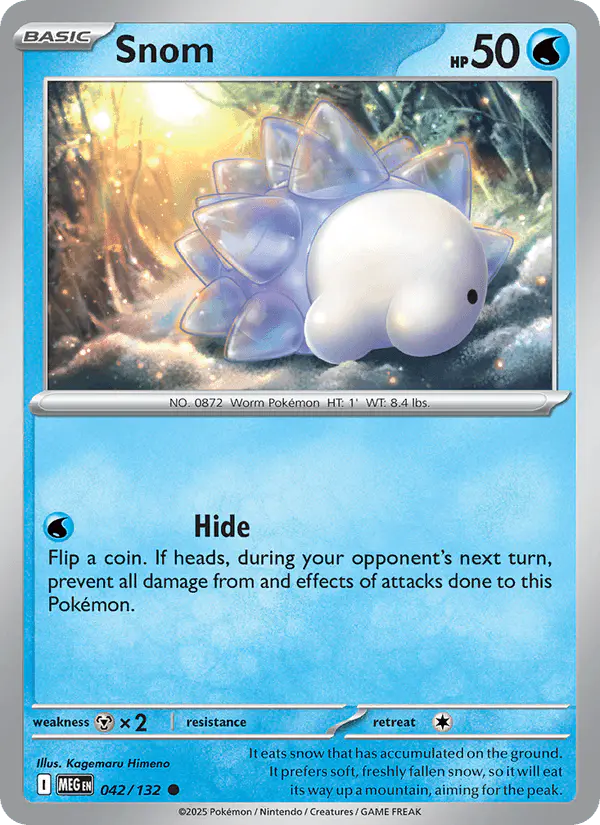 Carta Snom 042/132 de Mega Evolution