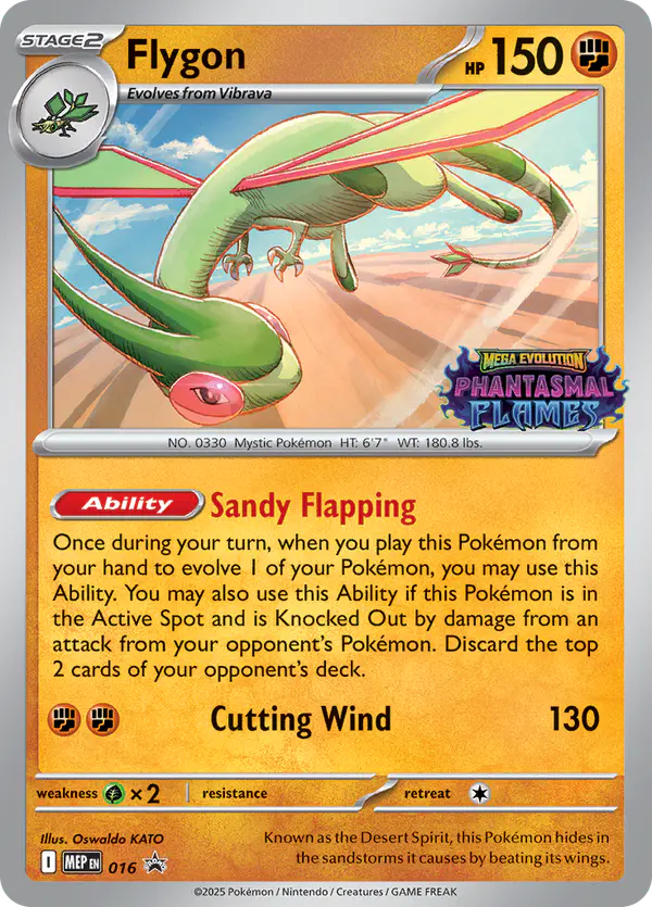 Carta Flygon #16 de MEP Black Star Promos