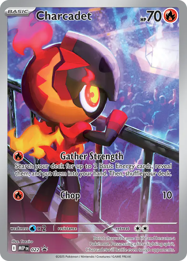 Carta Charcadet #22 de MEP Black Star Promos