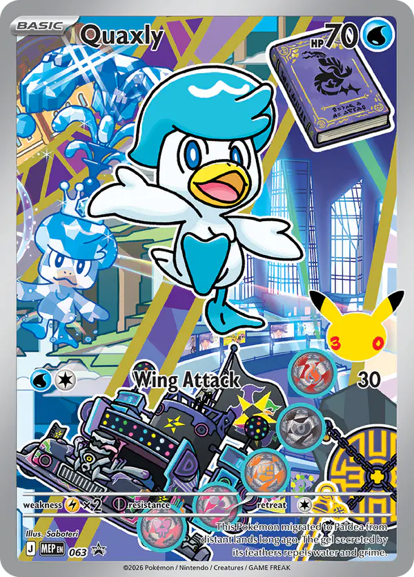 Carta Quaxly #63 de MEP Black Star Promos