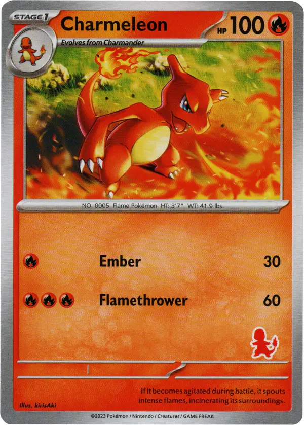 Carta Charmeleon 010/048 de My First Battle