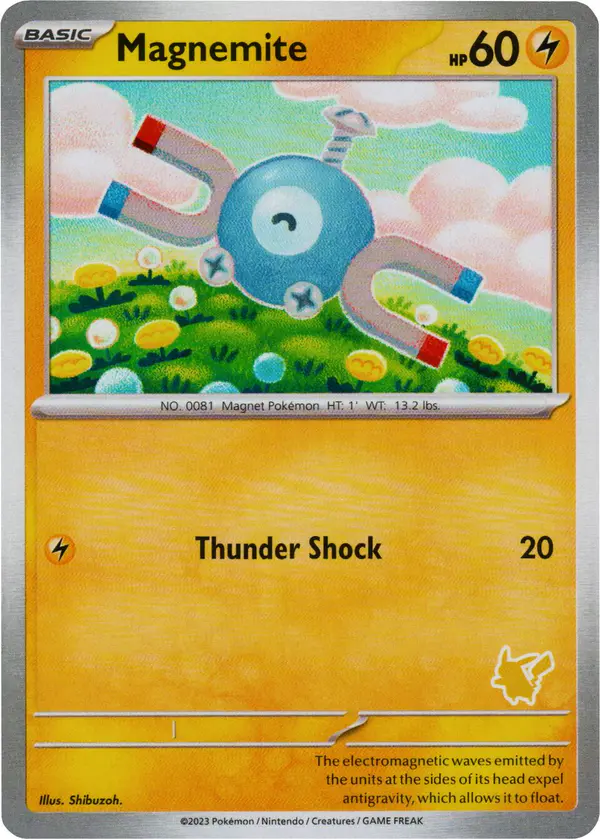 Carta Magnemite 019/048 de My First Battle