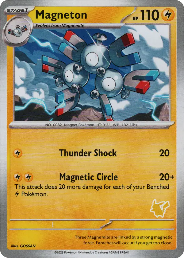Carta Magneton 020/048 de My First Battle