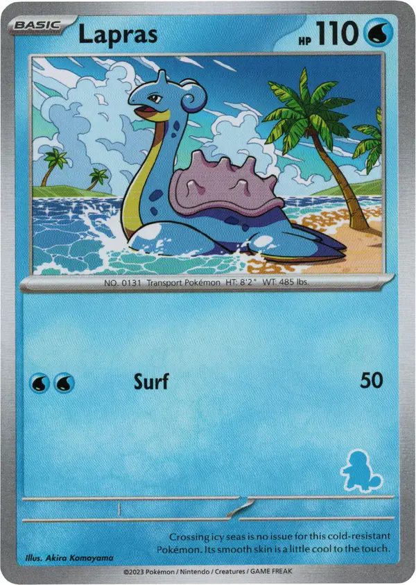 Carta Lapras 031/048 de My First Battle