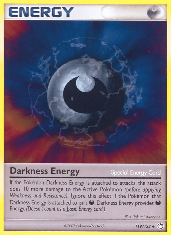 Carta Darkness Energy 119/123 de Mysterious Treasures