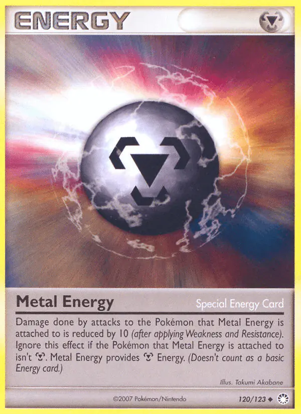 Carta Metal Energy 120/123 de Mysterious Treasures