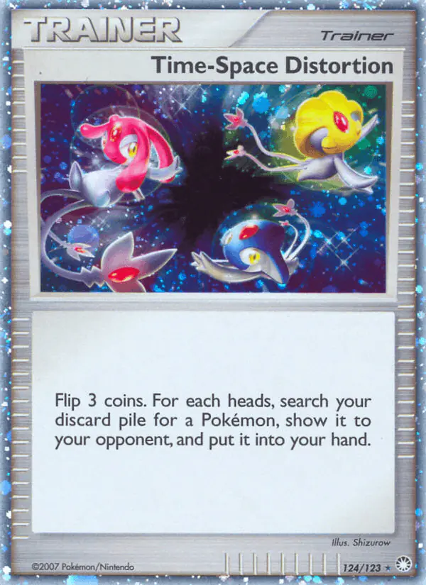 Carta Time-Space Distortion 124/123 de Mysterious Treasures