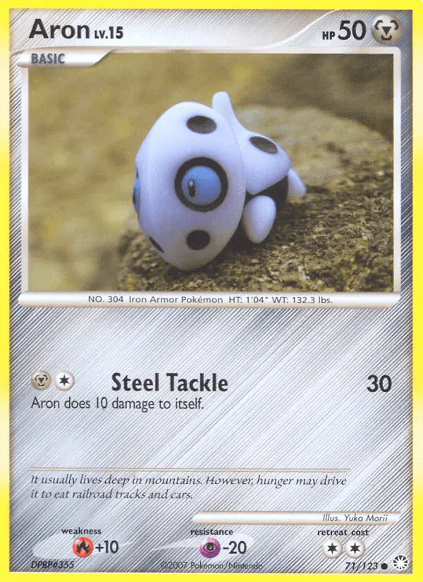 Carta Aron 71/123 de Mysterious Treasures