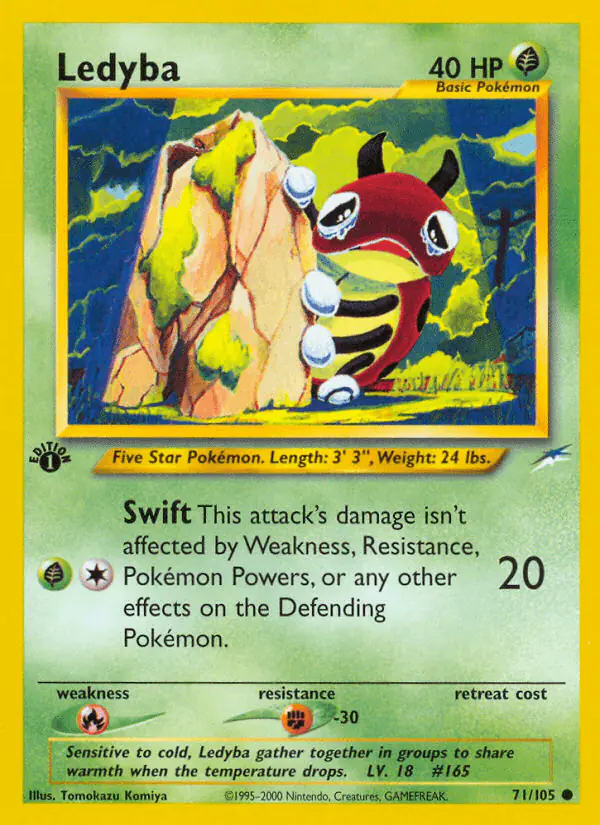 Carta Ledyba 71/105 de Neo Destiny