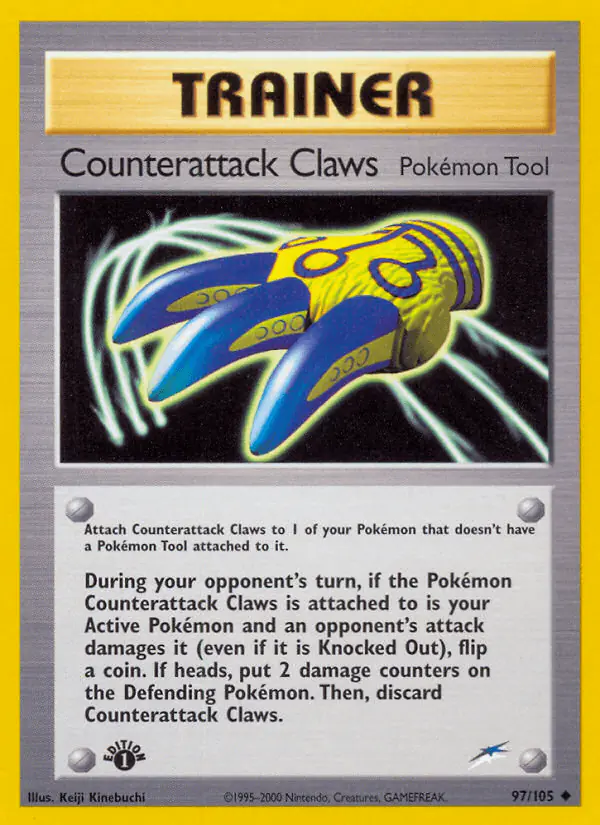 Carta Counterattack Claws 97/105 de Neo Destiny