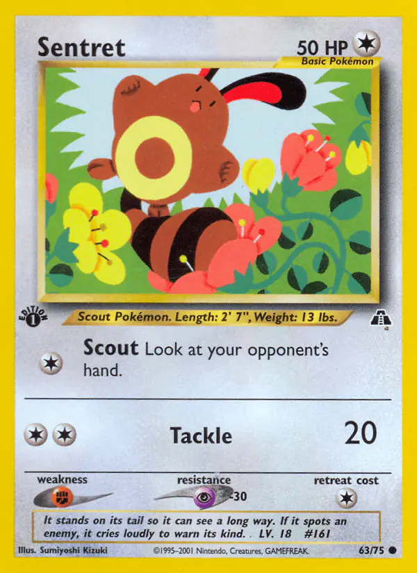 Carta Sentret 63/75 de Neo Discovery