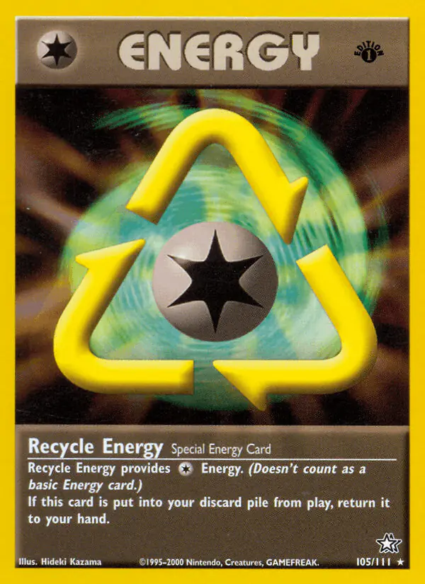 Carta Recycle Energy 105/111 de Neo Genesis