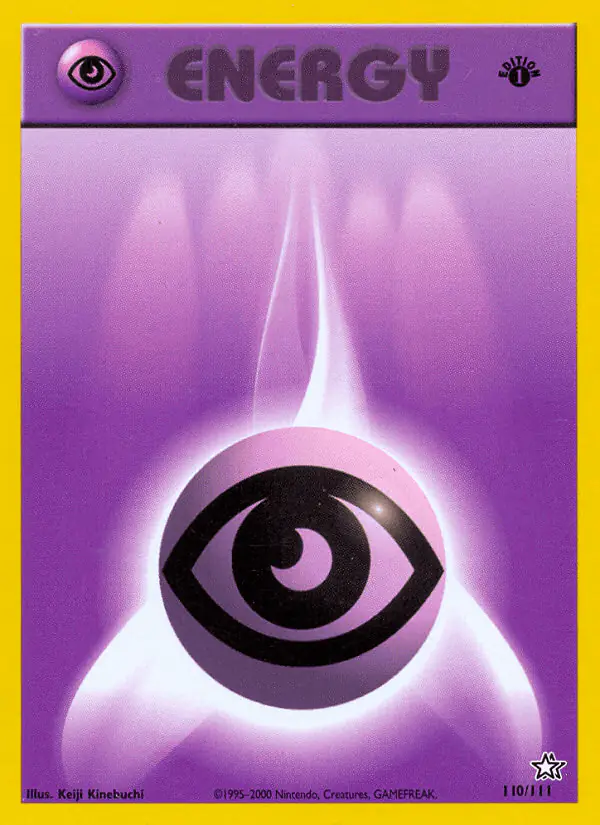 Carta Psychic Energy 110/111 de Neo Genesis