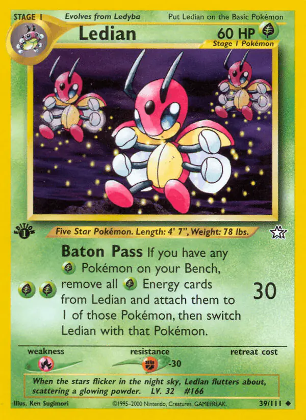 Carta Ledian 39/111 de Neo Genesis