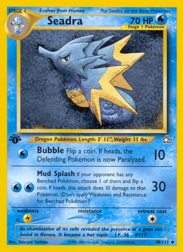 Carta Seadra 48/111 de Neo Genesis