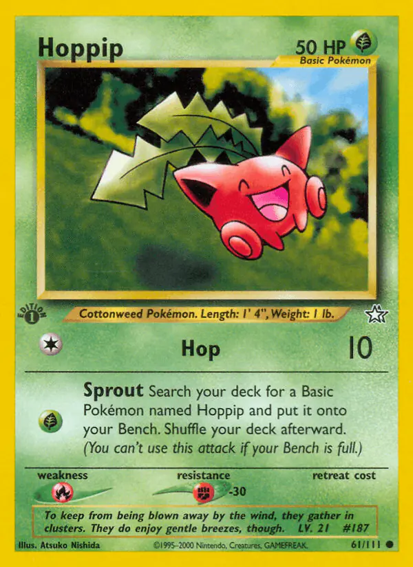 Carta Hoppip 61/111 de Neo Genesis