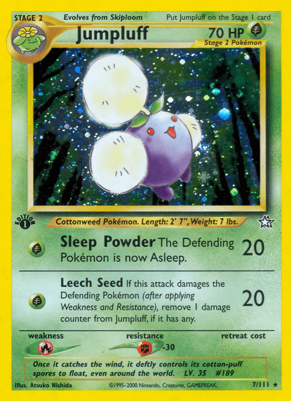 Carta Jumpluff 7/111 de Neo Genesis