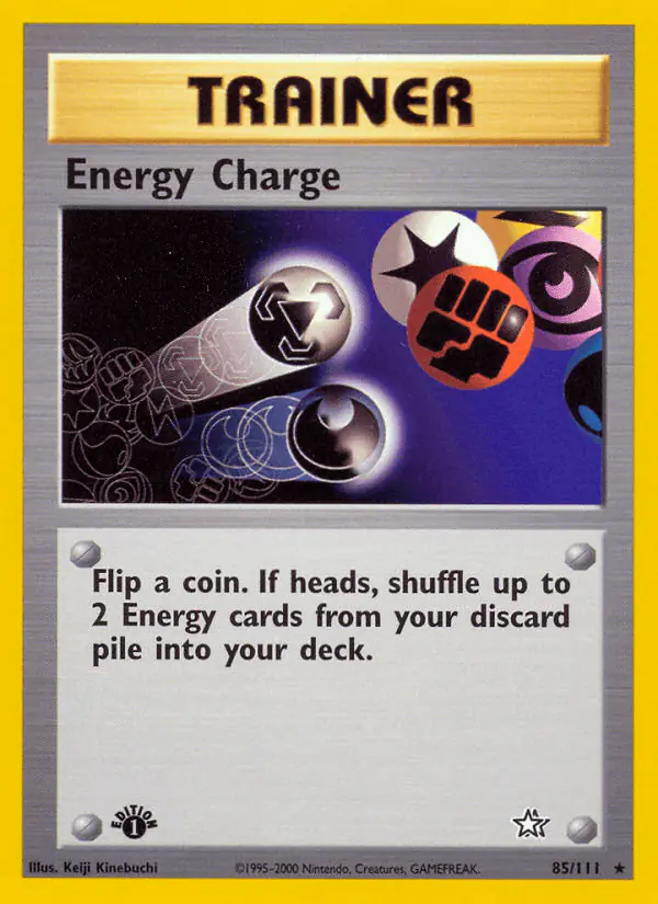 Carta Energy Charge 85/111 de Neo Genesis