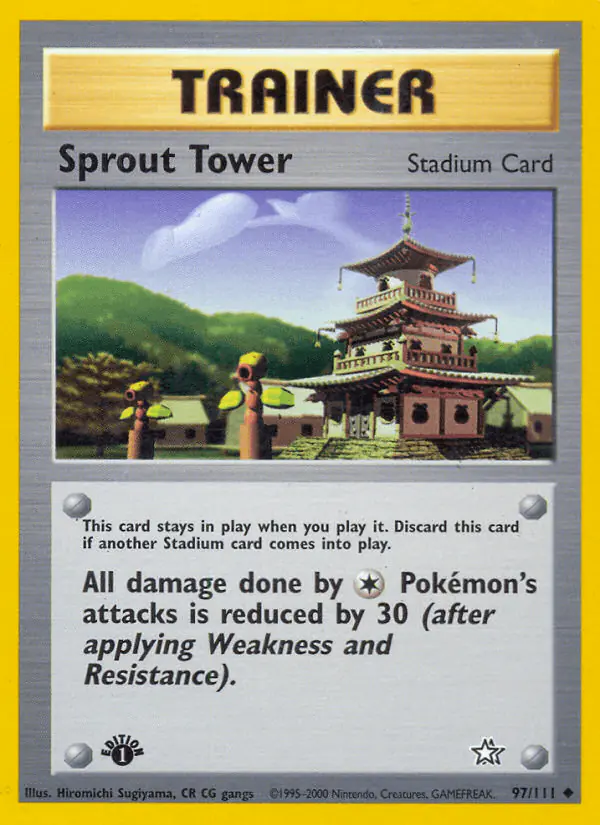 Carta Sprout Tower 97/111 de Neo Genesis