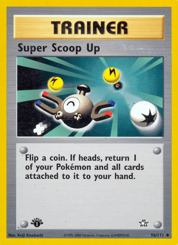 Carta Super Scoop Up 98/111 de Neo Genesis
