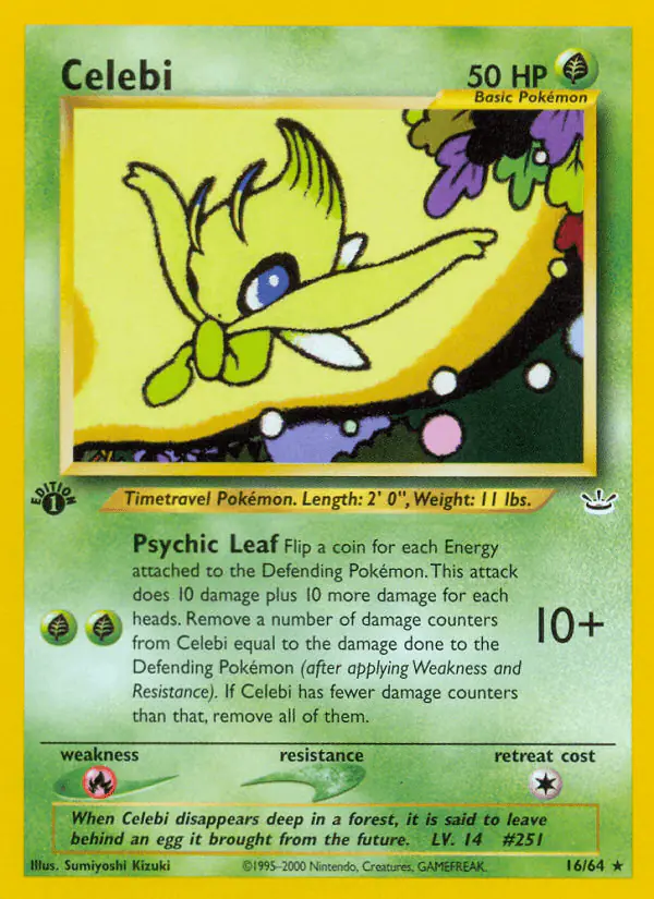 Carta Celebi 16/64 de Neo Revelation
