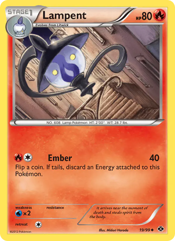 Carta Lampent 19/99 de Next Destinies