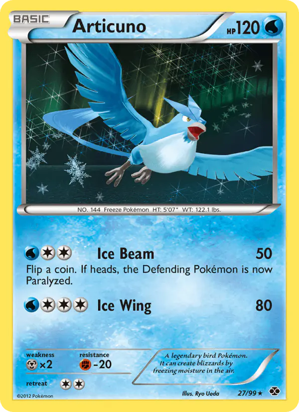 Carta Articuno 27/99 de Next Destinies