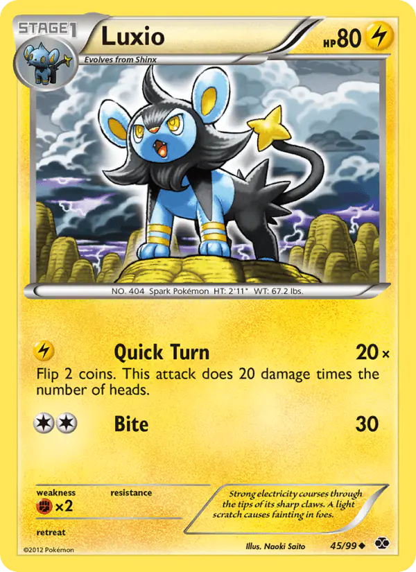 Carta Luxio 45/99 de Next Destinies