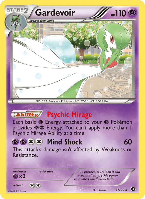 Carta Gardevoir 57/99 de Next Destinies