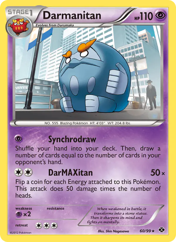 Carta Darmanitan 60/99 de Next Destinies