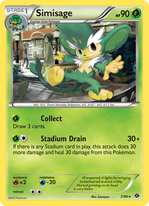 Carta Simisage 7/99 de Next Destinies