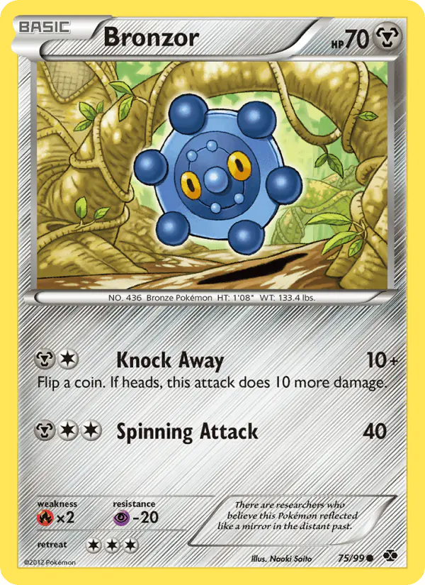 Carta Bronzor 75/99 de Next Destinies