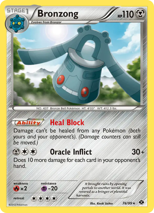 Carta Bronzong 76/99 de Next Destinies