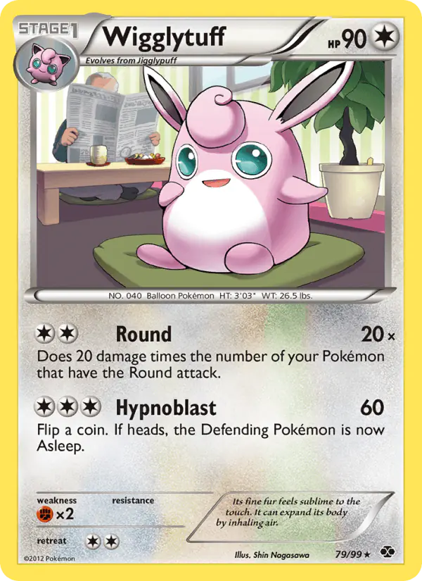 Carta Wigglytuff 79/99 de Next Destinies