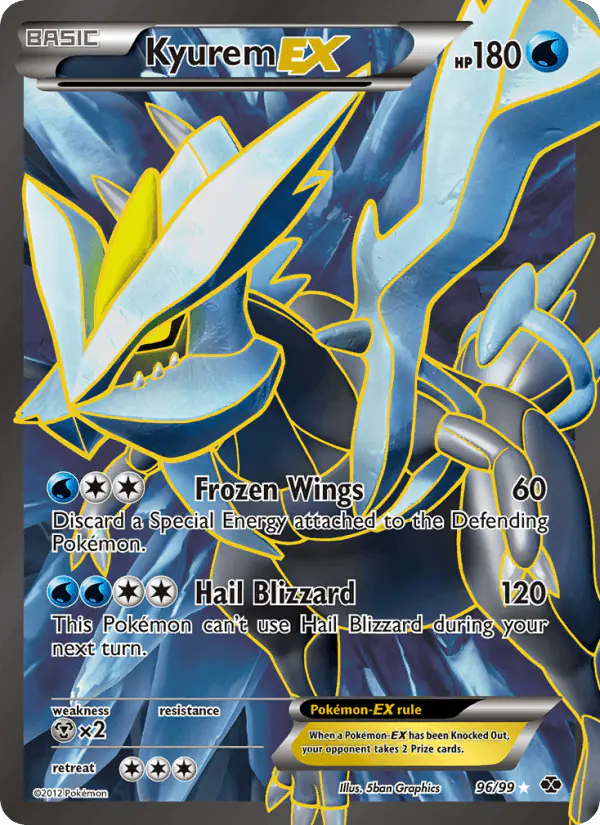 Carta Kyurem-EX 96/99 de Next Destinies