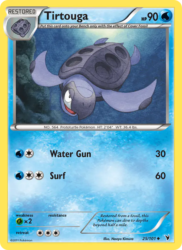 Carta Tirtouga 25/101 de Noble Victories