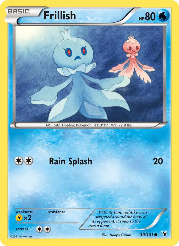 Carta Frillish 30/101 de Noble Victories
