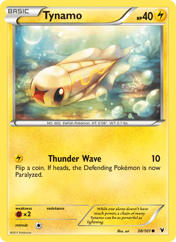 Carta Tynamo 38/101 de Noble Victories