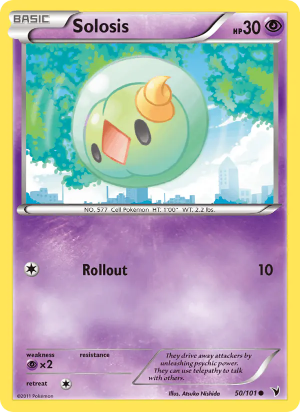 Carta Solosis 50/101 de Noble Victories