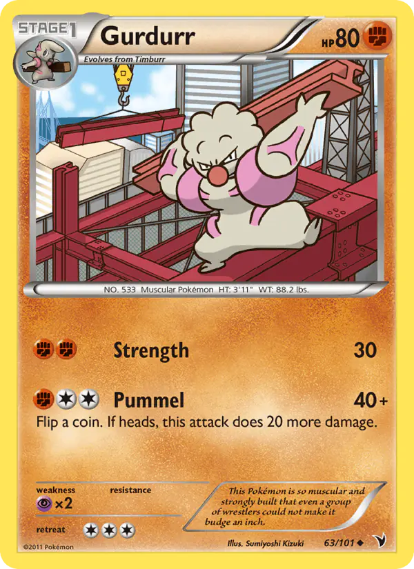 Carta Gurdurr 63/101 de Noble Victories