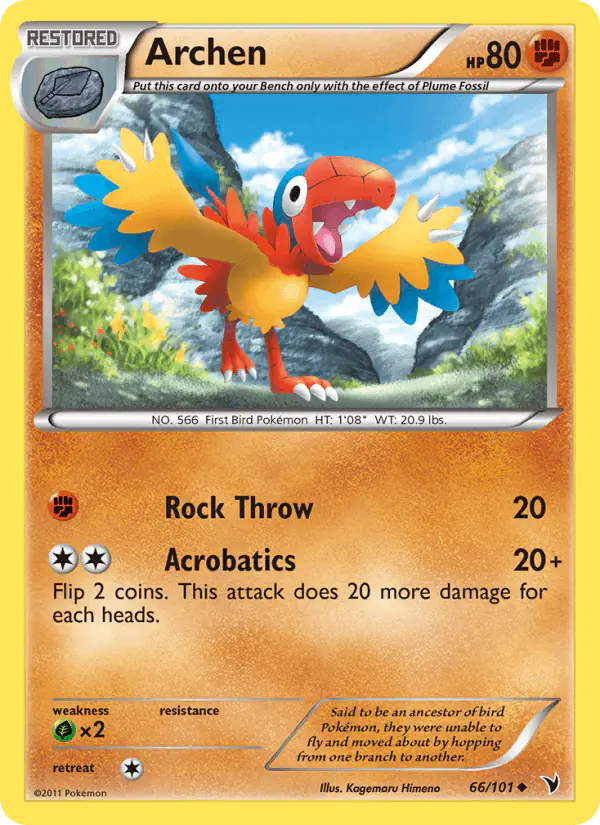 Carta Archen 66/101 de Noble Victories