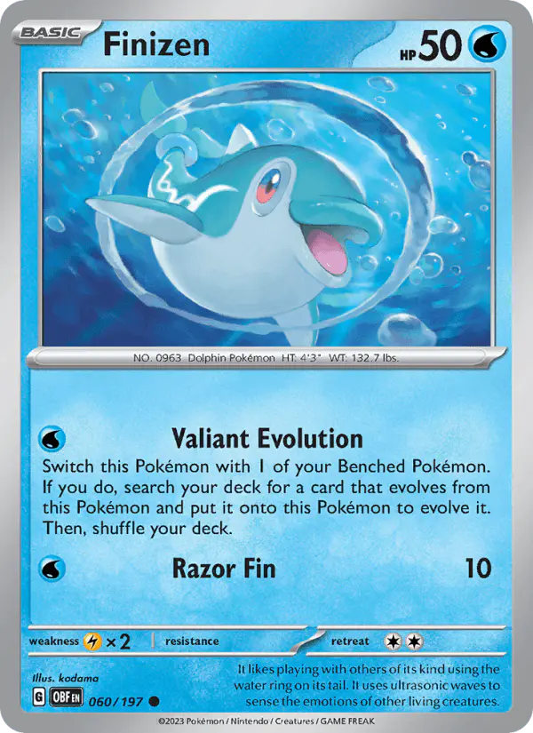 Carta Finizen 060/197 de Obsidian Flames