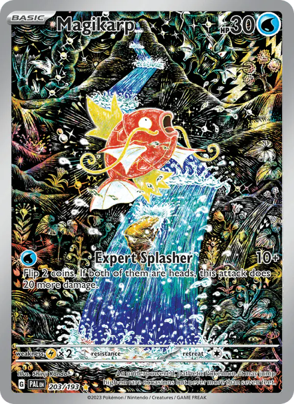 Carta Magikarp 203/193 de Paldea Evolved