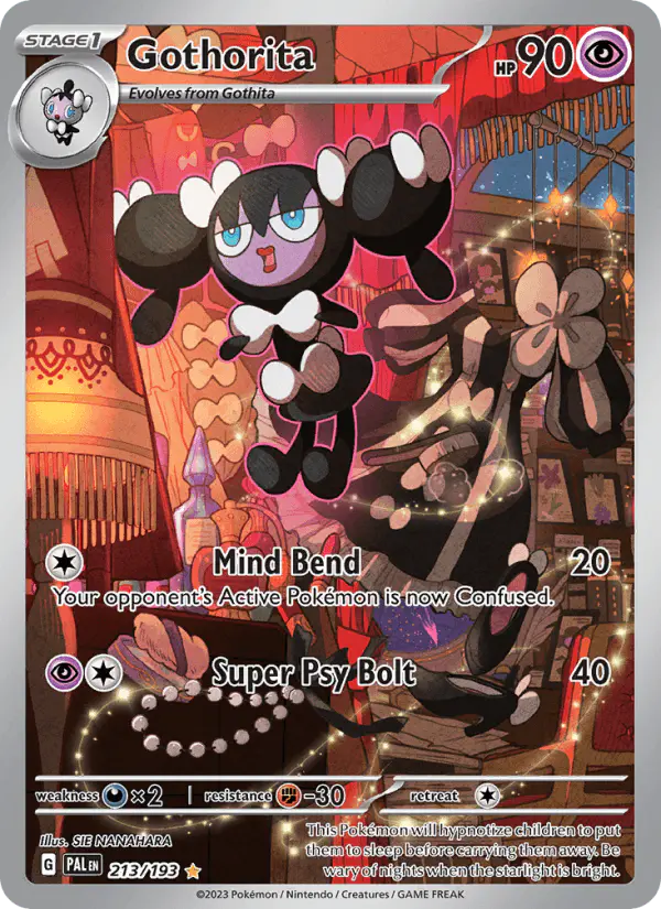 Carta Gothorita 213/193 de Paldea Evolved