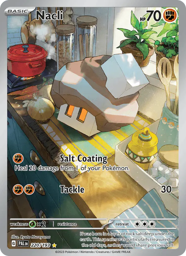 Carta Nacli 220/193 de Paldea Evolved