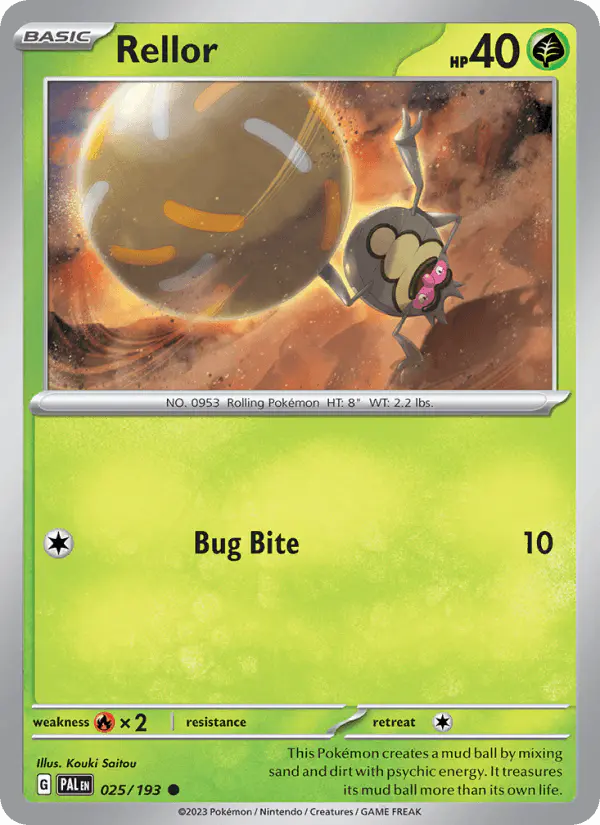 Carta Rellor 025/193 de Paldea Evolved