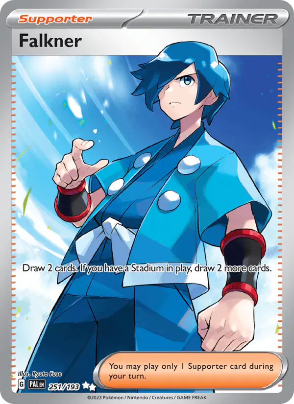 Carta Falkner 251/193 de Paldea Evolved