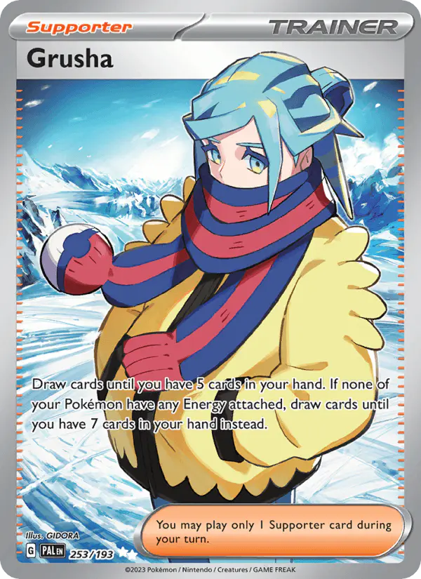 Carta Grusha 253/193 de Paldea Evolved
